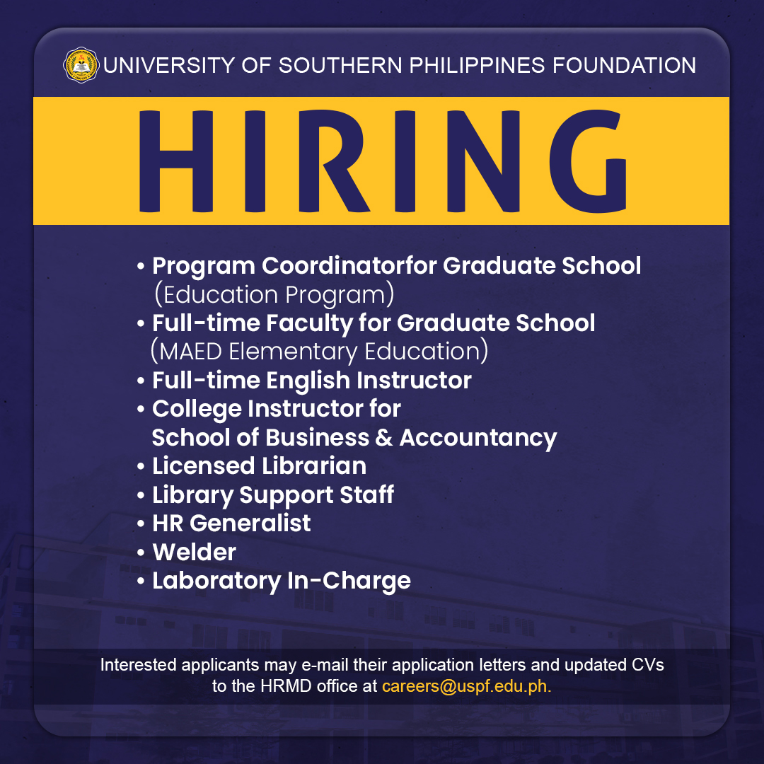 FB Careers Post for August 31