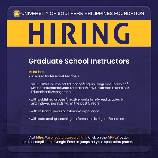 FB Careers Post for January 25