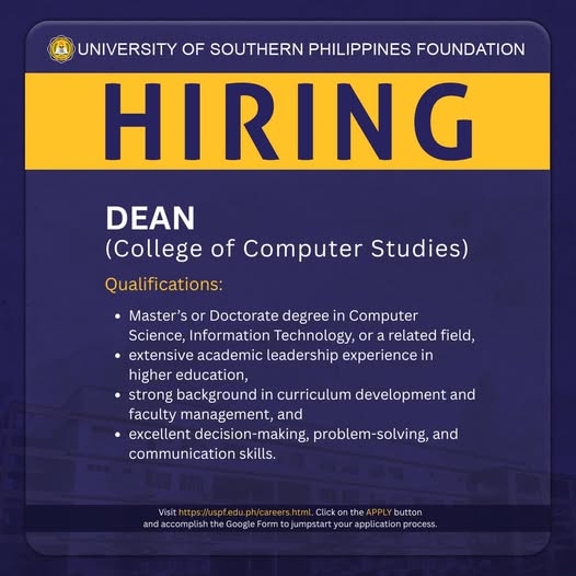 FB Careers Post for April 12