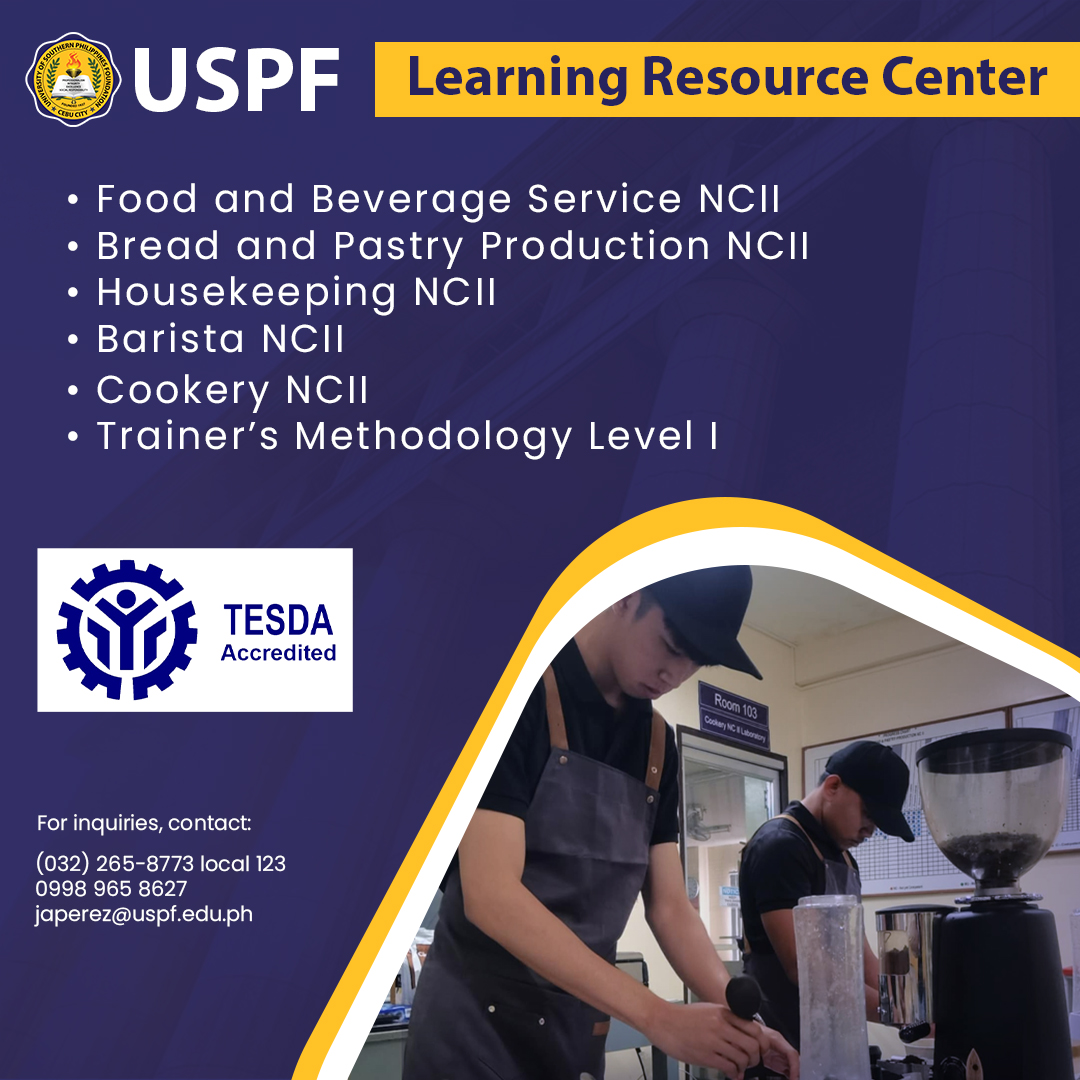 Learning Resource Center - Tesda Programs