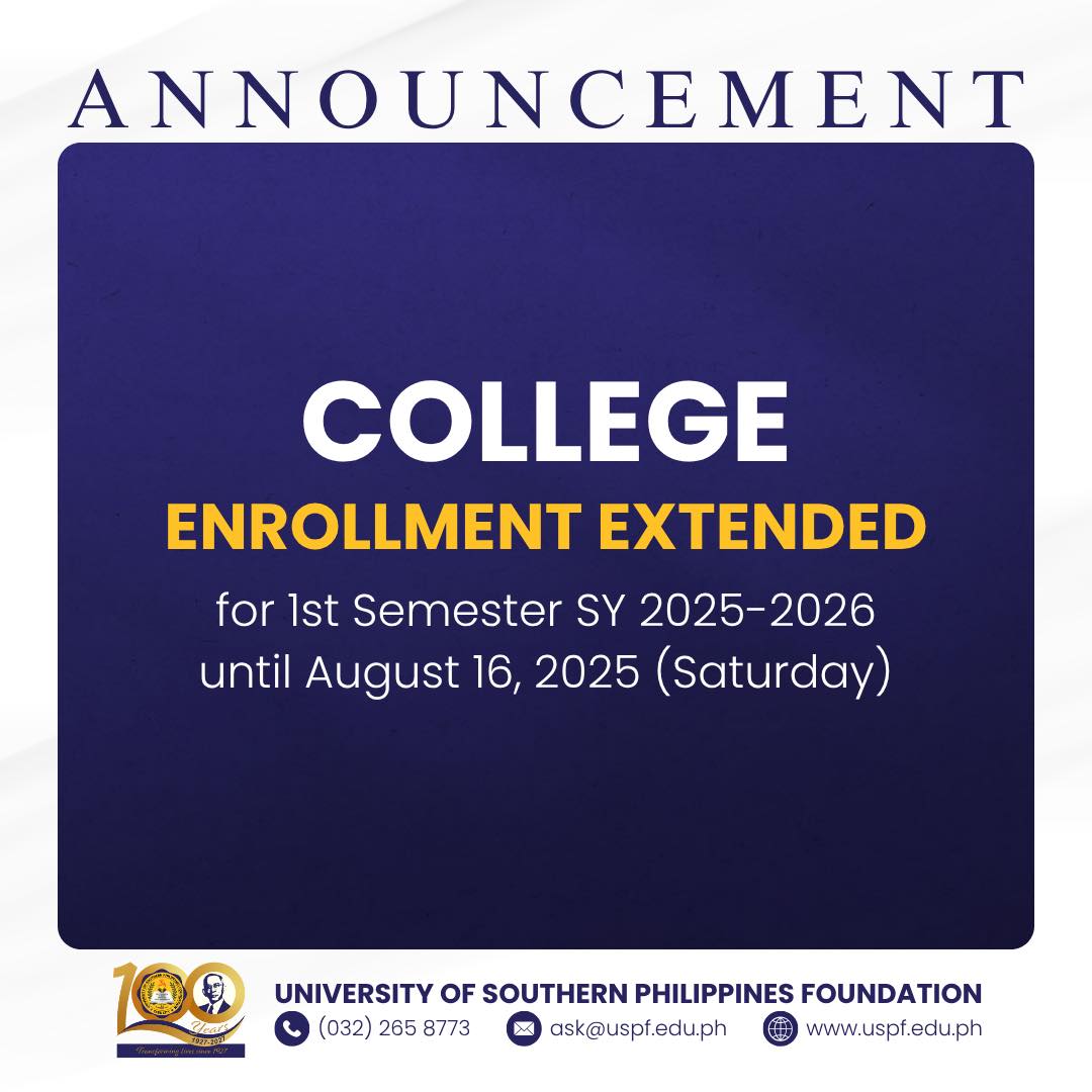Enrollment Extended Banner for First Semester SY 2024 - 2025